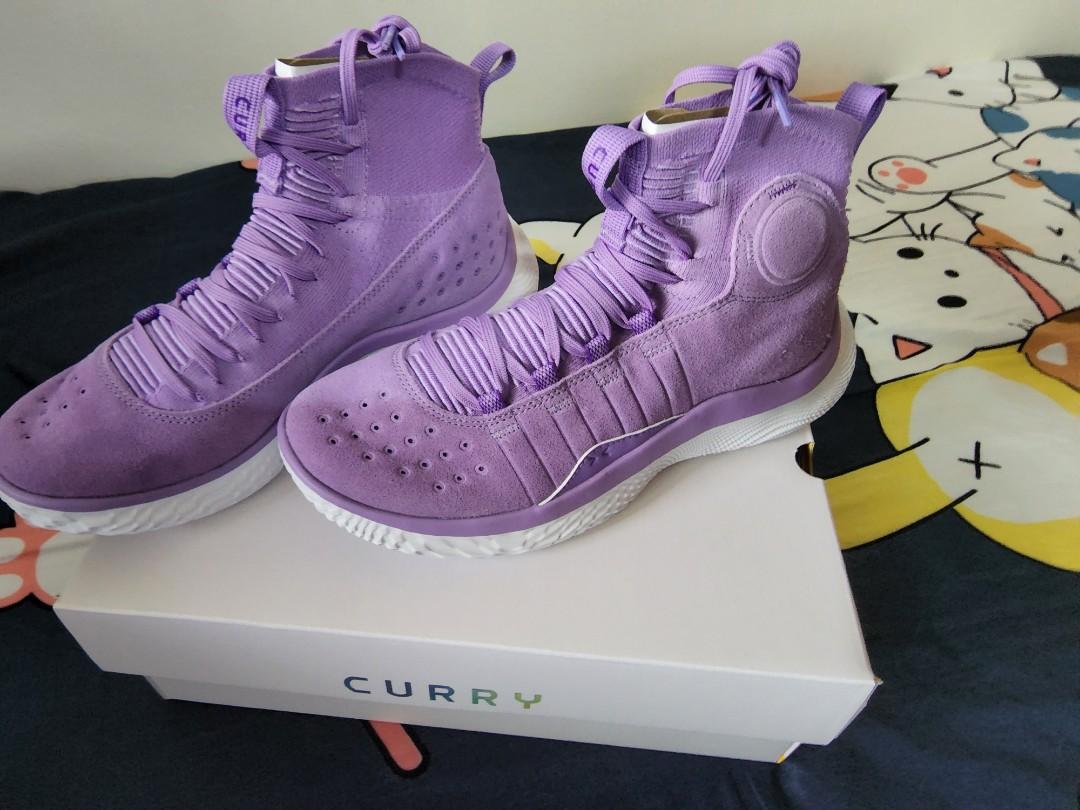 Under armour curry 4 women purple clearance