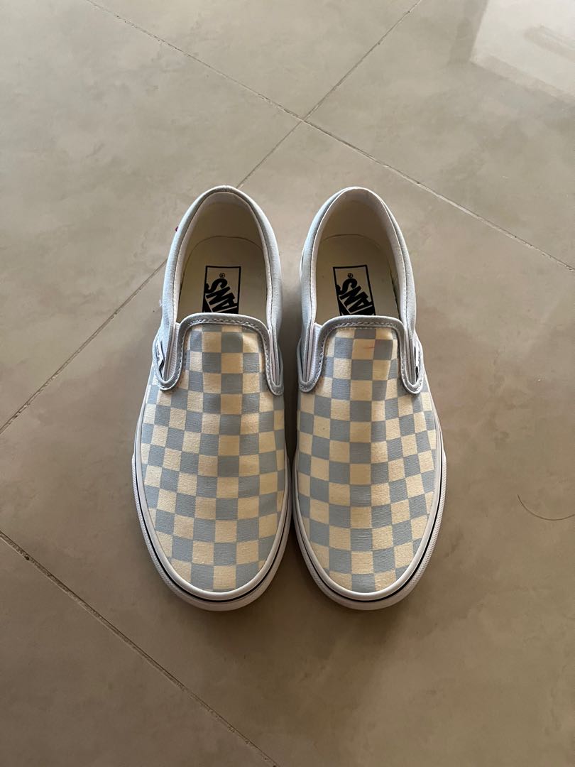 grey dawn checkered vans