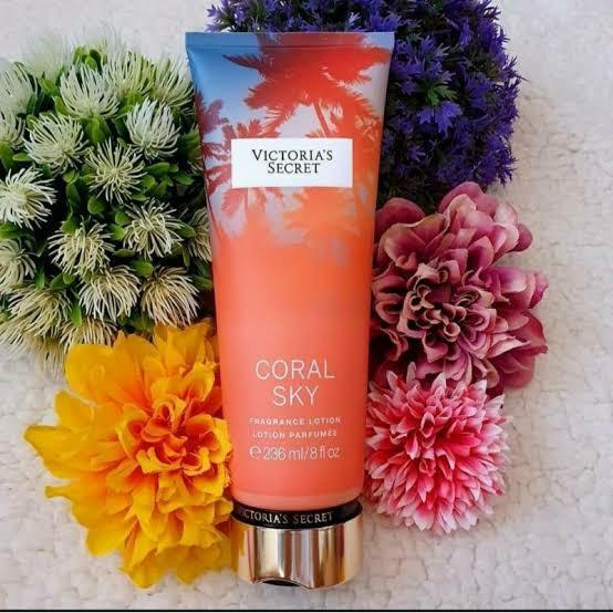 Victoria secret coral sky lotion sales