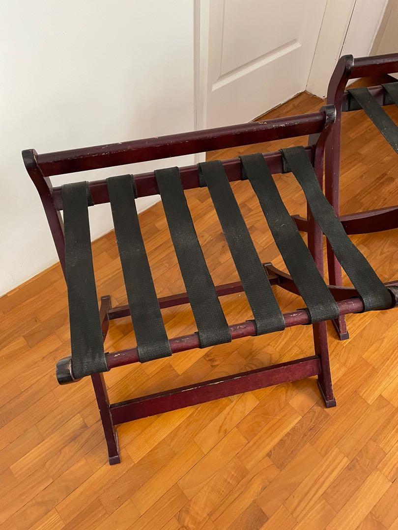 Vintage luggage racks, Furniture & Home Living, Furniture, Other Home