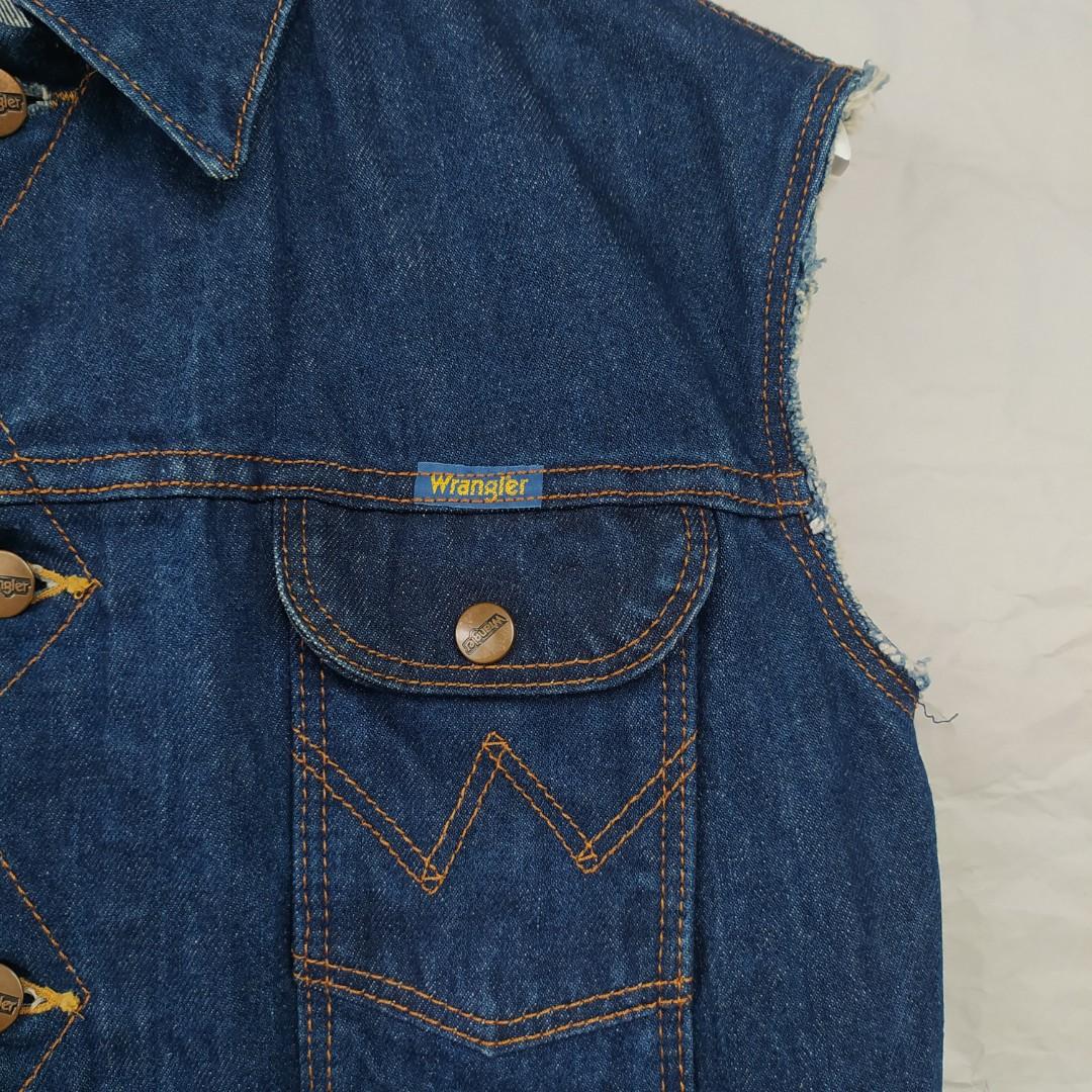 Vintage Wrangler Scorpions Patch Denim 