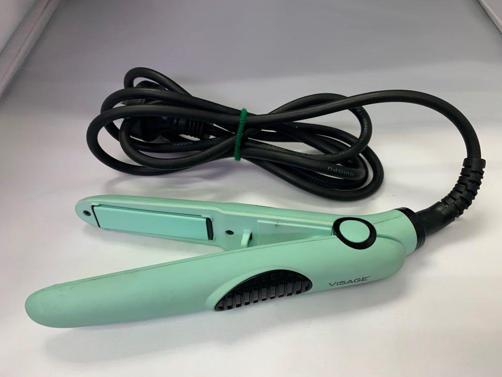 Visage Hair Straightener (Category: Hair) located in Pasay City. Submitted by ayinong2 (Listing ID 1169340549, Image 2). Description: Item is in excellent condition working, 220volts pm for inquiries.