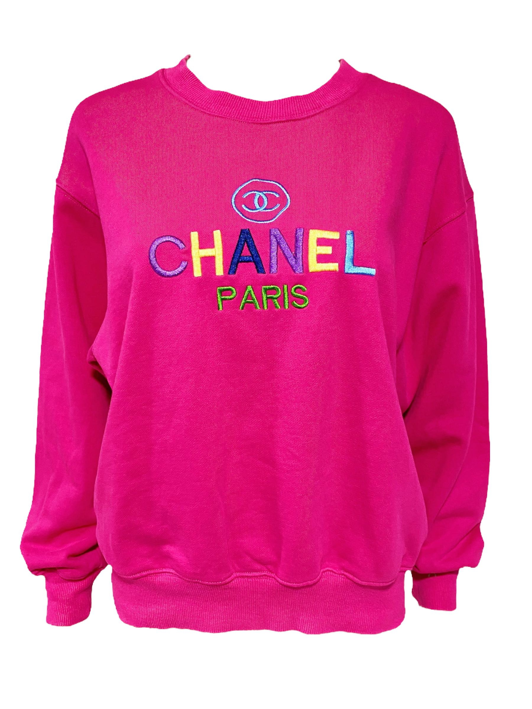 2008 Chanel Purple With Red Trim Collar Pullover Cashmere Sweater |  lupon.gov.ph