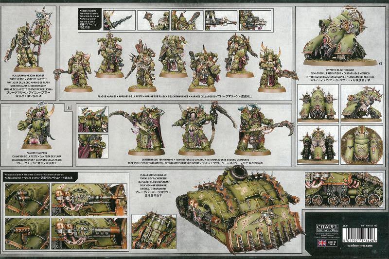 Warhammer Death Guard Battleforce 2021 Plaguefester Warband, Hobbies