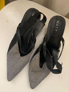 WATT Checkered Shoes