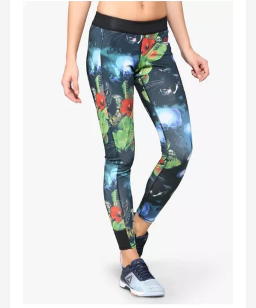 Women s Reebok CrossFit Reversible Tights Women s Fashion