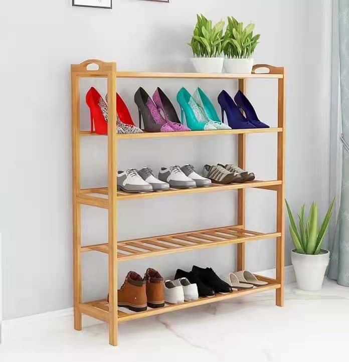 Wooden Shoe Rack, Furniture & Home Living, Furniture, Shelves,