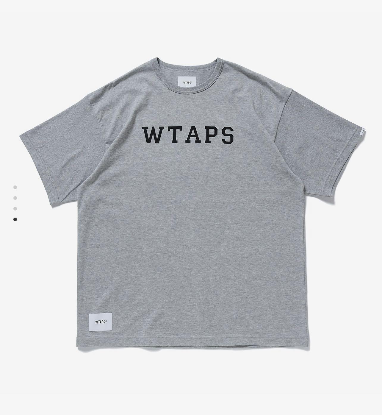 Wtaps 22SS Academy League Shirt Jam All 02 Cross Tee Grey White