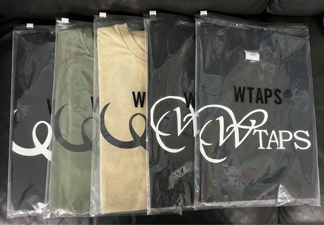 Wtaps 22SS Moon & Star Tee WHIP tee 02 03 Black Olive Navy Beige