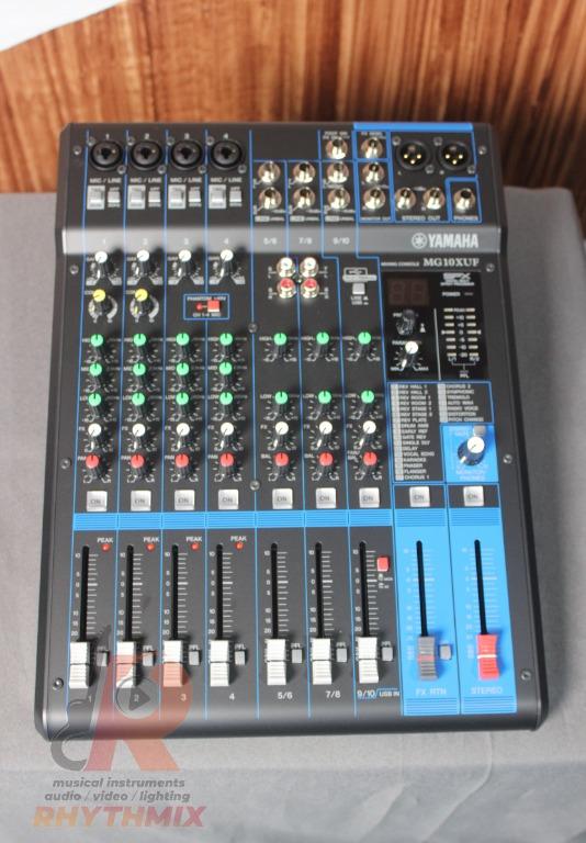 Yamaha MG10XUF MG 10XUF MG10 XUF 10Channel Analog Mixer, Audio, Other