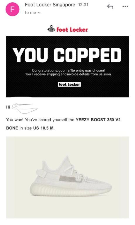 Footlocker uk deals yeezy