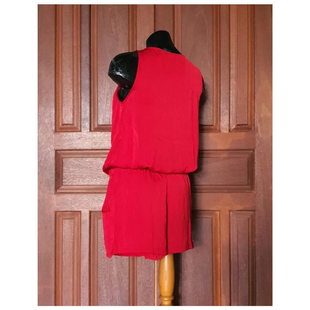 ZARA BASIC JUMPSUIT, Fesyen Wanita 