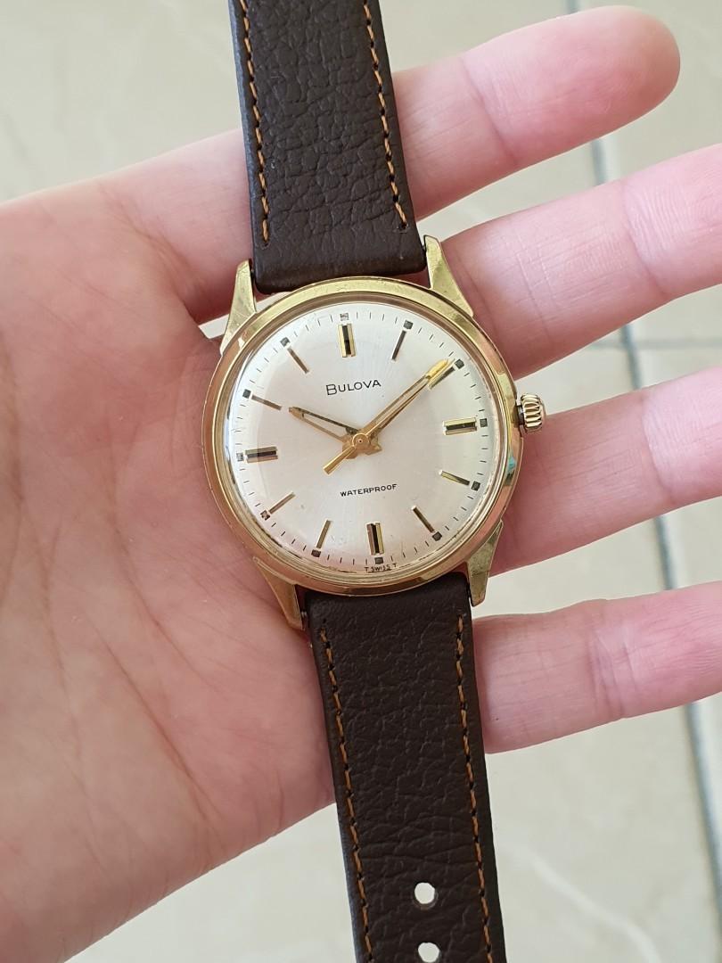 Vintage bulova shop watches 1970