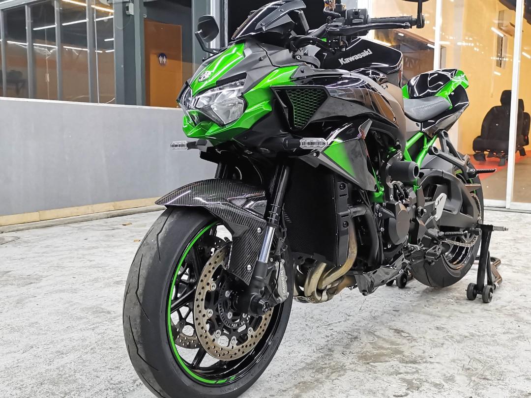 2021 Kawasaki ZH2 supercharged, Motorbikes, Motorbikes for Sale on Carousell
