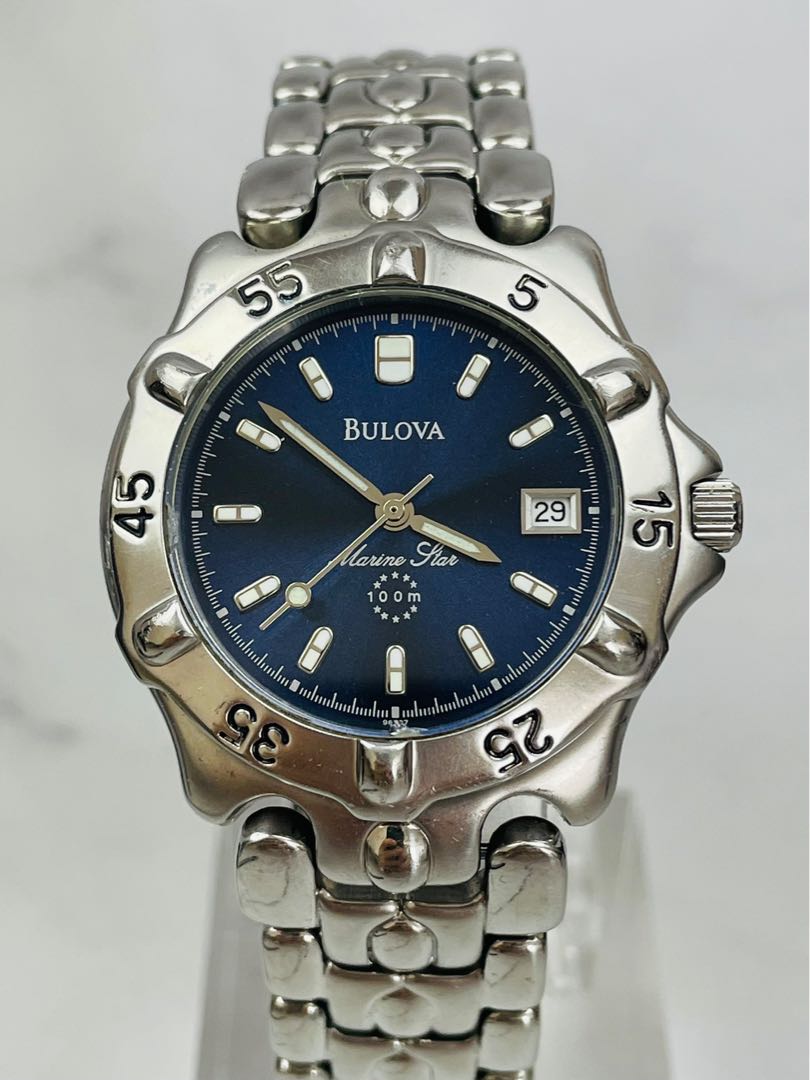 210605) Bulova Marine Star Men's Quartz Watch, Men's Fashion, Watches &  Accessories, Watches on Carousell