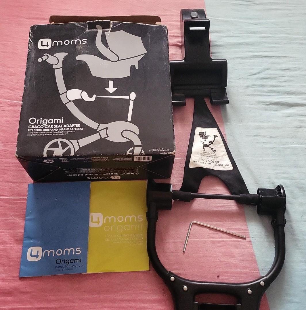 4moms origami car seat adapter top
