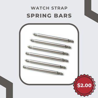 6x Spring Bars (20 or 22mm)