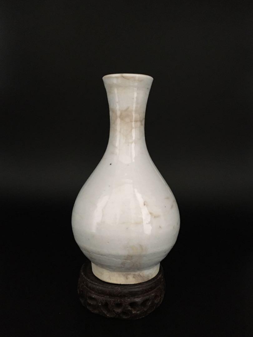明代晚期-德化窯-白瓷-玉淨瓶/膽瓶, 興趣及遊戲, 收藏品及紀念品, 古董 