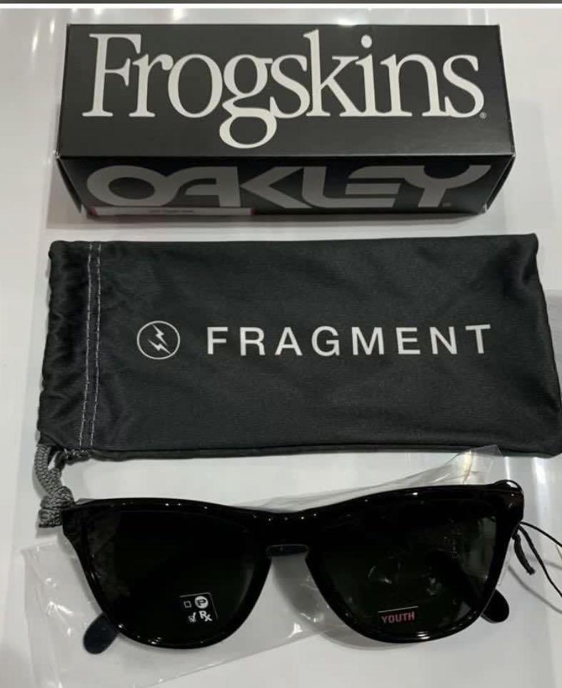 カーキ×インディゴ 【未使用品】FRAGMENT x Oakley - Frogskins - 通販