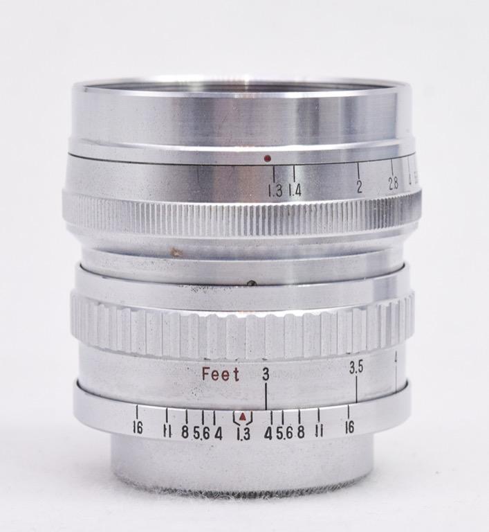 大珍品 日本帝国光学】ZUNOW Teikoku Kogaku japan 50mm f1.3 leica