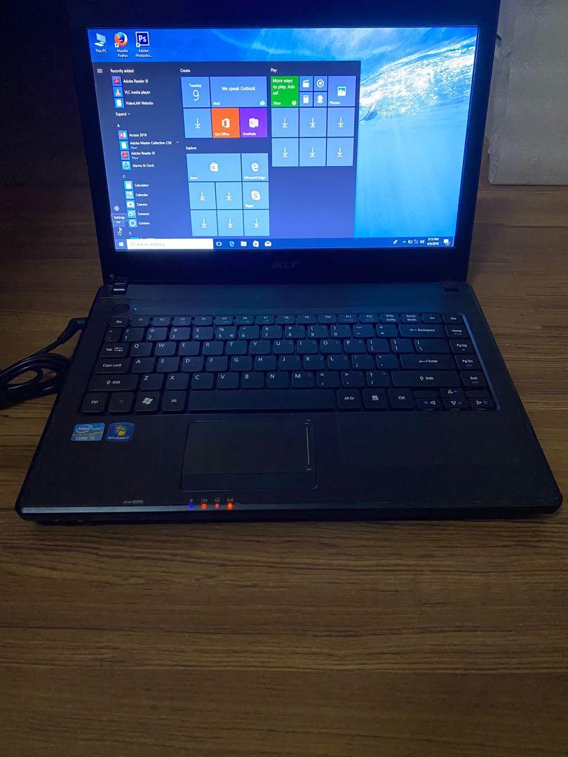 Acer laptop core i5, Computers & Tech, Laptops & Notebooks on Carousell