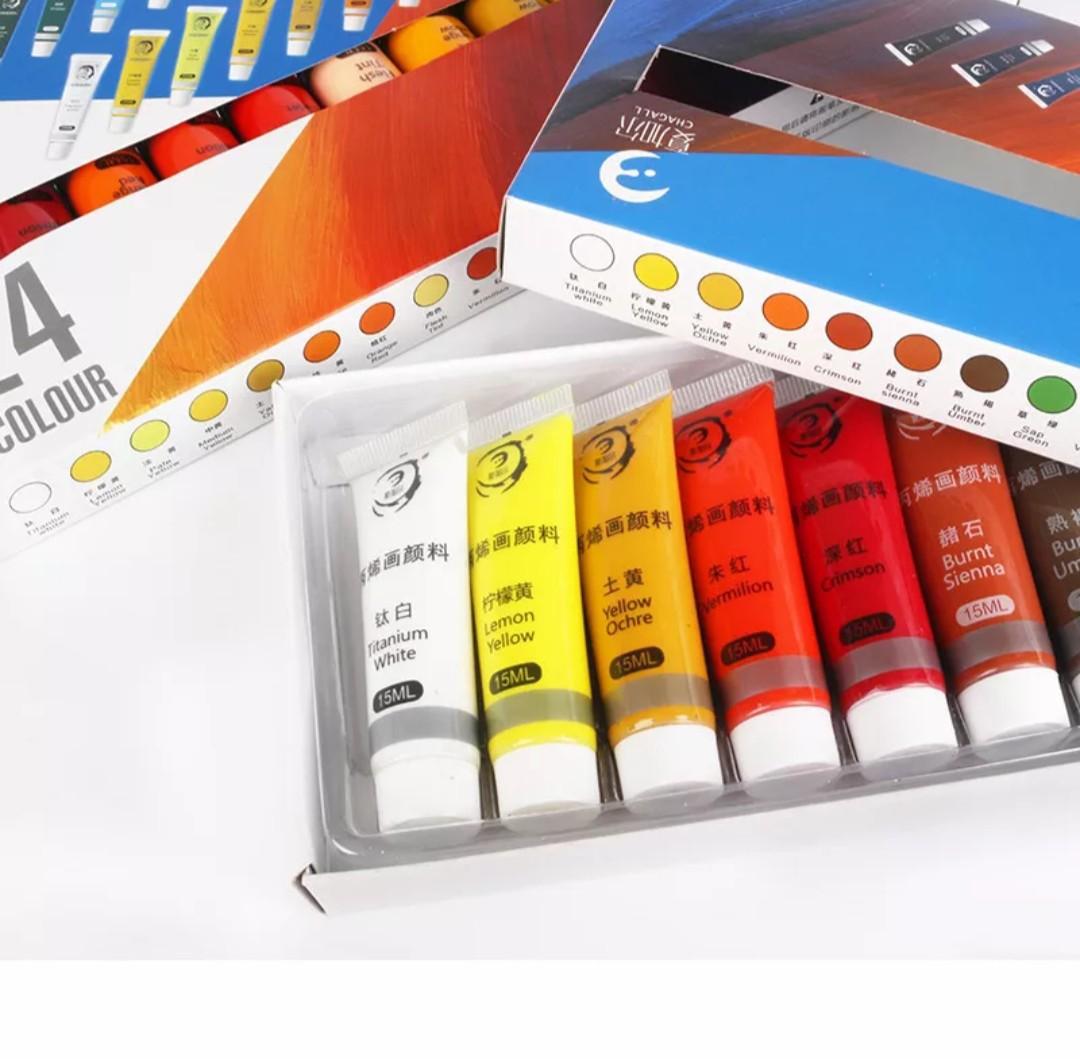 Acrylic Paint, Hobbies & Toys, Stationery & Craft, Craft Supplies