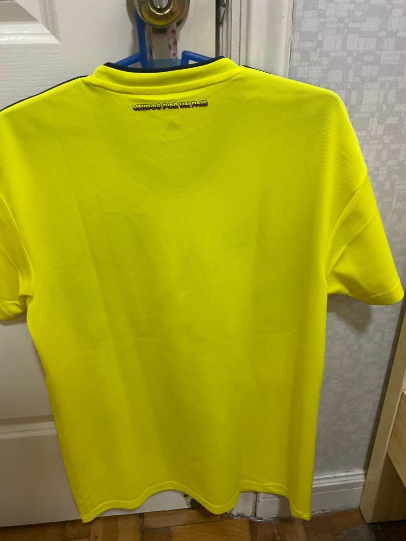 Adidas Colombia 2018 WC Home Jersey (Category: Tshirts & Polo Shirts ) located in Manila. Submitted by bumblefish (Listing ID 1169578129, Image 3). Description: NEVER USED Adidas Colombia 2018 World Cup Home Authentic Jersey Original bought in Japan Just washed 2000+sf Size large Gcash only + sf.