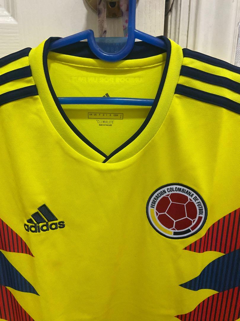 Adidas Colombia 2018 WC Home Jersey (Category: Tshirts & Polo Shirts ) located in Manila. Submitted by bumblefish (Listing ID 1169578129, Image 2). Description: NEVER USED Adidas Colombia 2018 World Cup Home Authentic Jersey Original bought in Japan Just washed 2000+sf Size large Gcash only + sf.