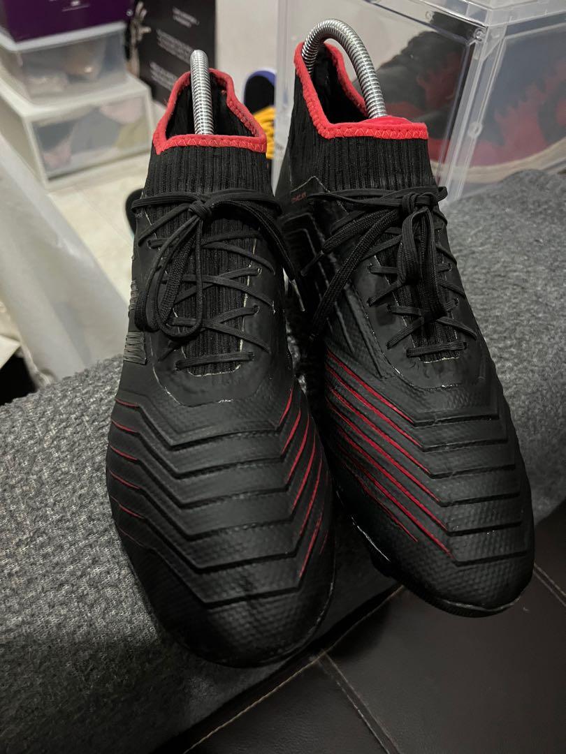 Adidas predator 19.2 black and red online