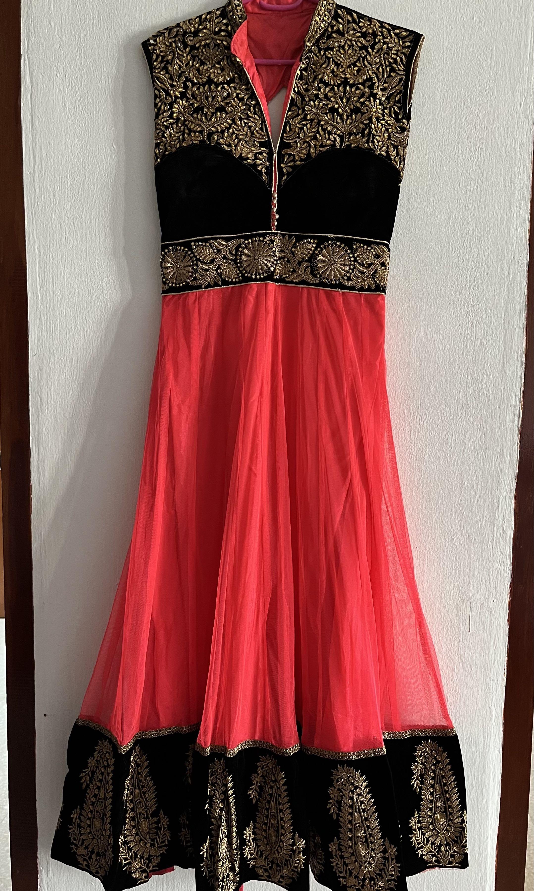 Frock suit with dupatta on sale