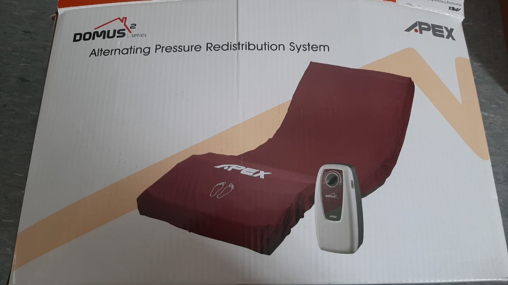 Apex Domus 2 alternating pressure redistribution system air mattress ...