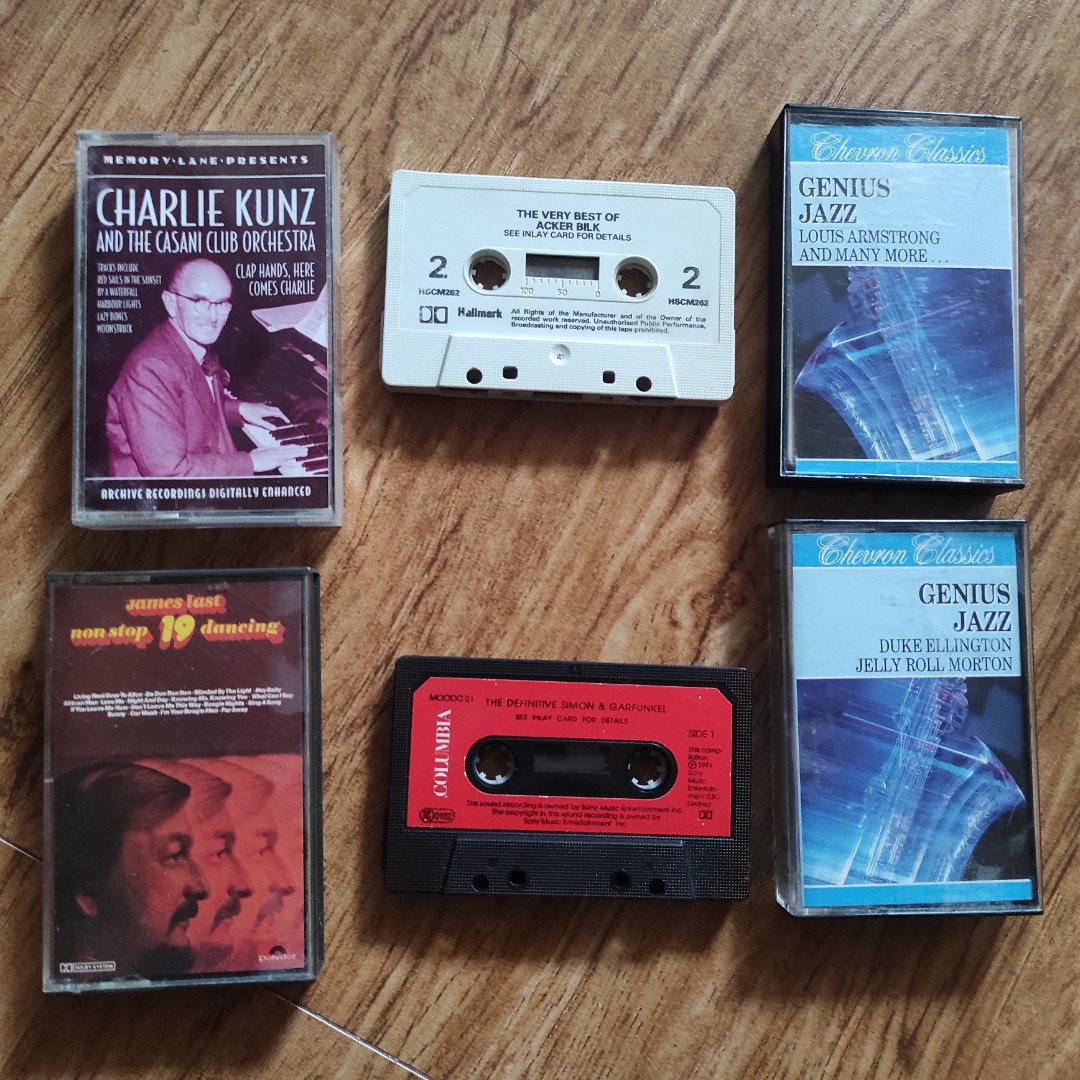 Assorted rare cassette tapes 150 each, Hobbies & Toys, Music & Media, Music Scores on Carousell