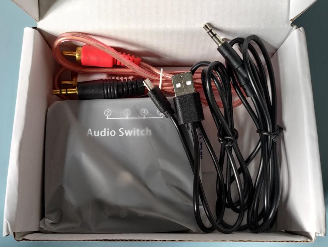 3.5mm AUX音頻切換分配器3.5mm Audio Switch/Splitter Box 音頻切換器