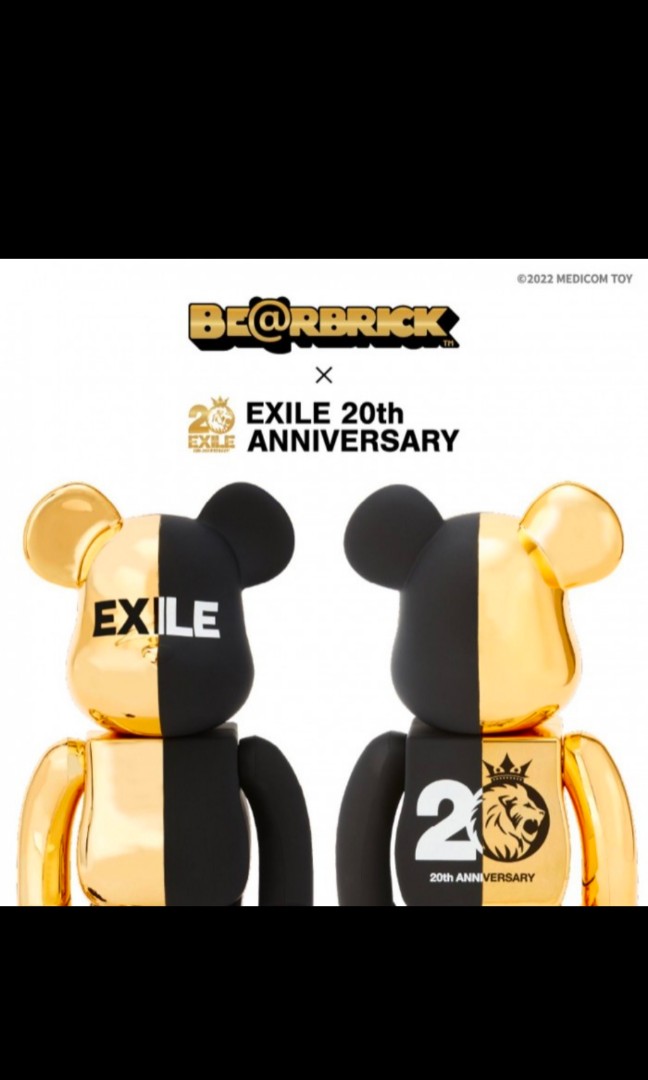 日本製 2ウェイ Bearbrick × EXILE 20th 100% \u0026 400% | www