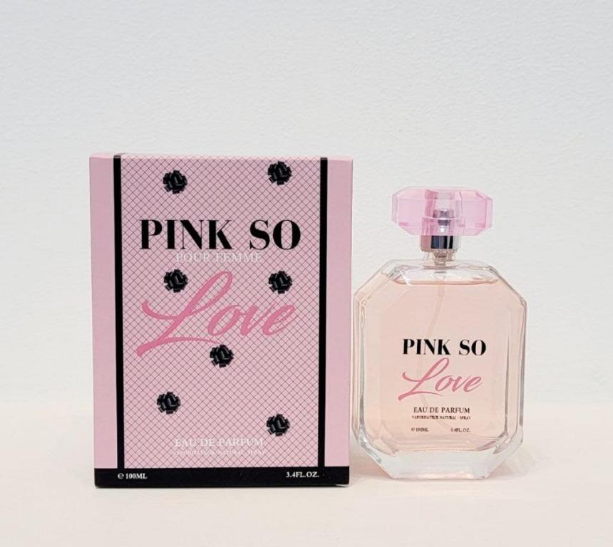 BEST PRICE PINK SO LOVE WOMEN PERFUME. READY STOCK Beauty