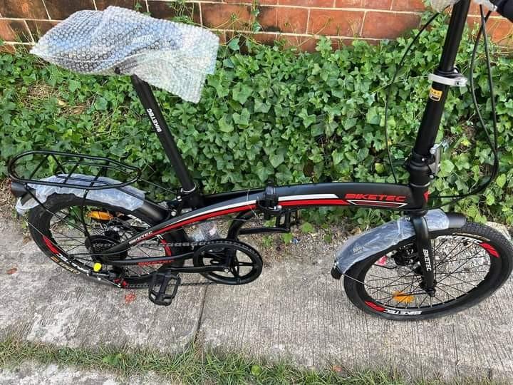 biketec folding bike