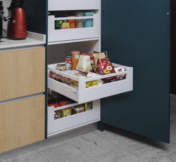Blum inner drawer shop pantry