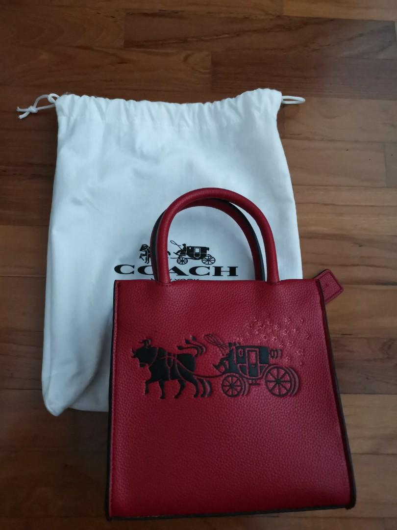 Lunar new year mini cally crossbody with ox and carriage on sale