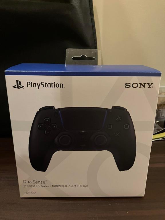 Brand new Dual Sense (midnight black) PS5 controller, Video Gaming