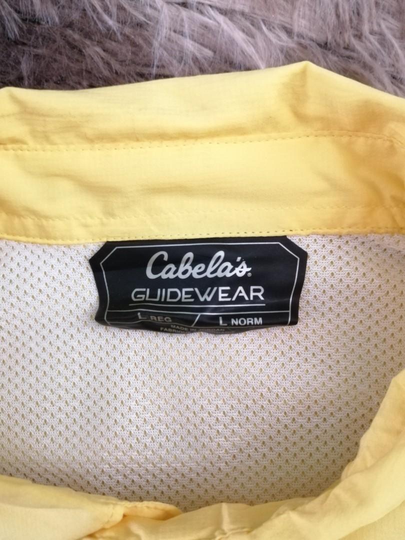 CABELA'S OUTDOOR FISHING SHIRT, Men's Fashion, Tops & Sets, Formal