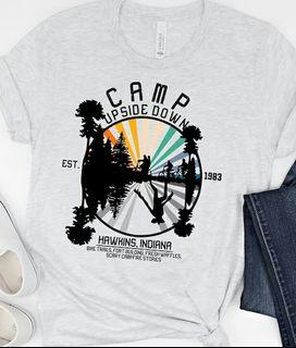 Camp Upside Down Stranger Things Shirt