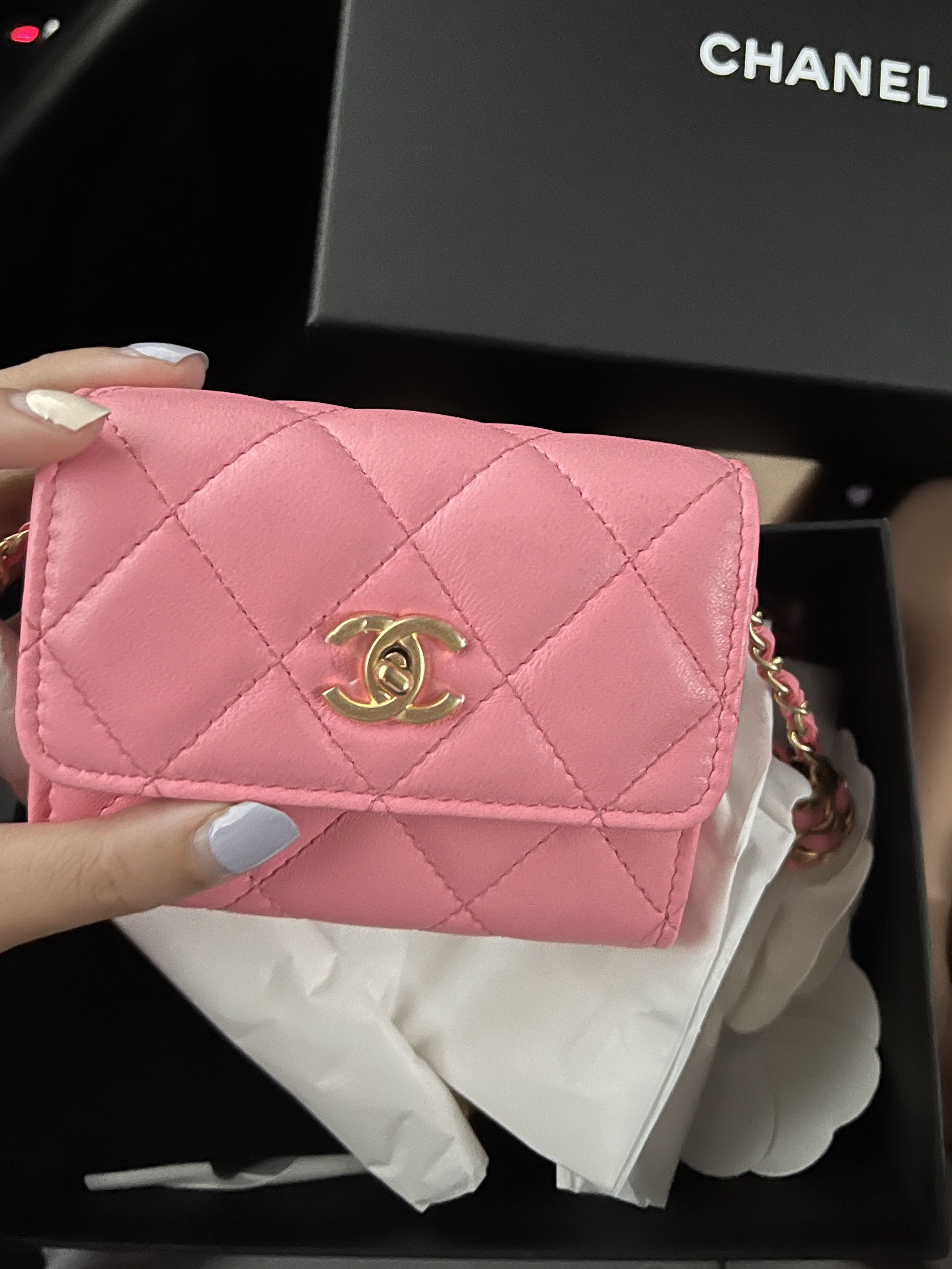 Chanel small wallet 2025 women's
