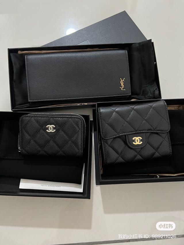 Chanel wallet, card holders, YSL wallet, Women's Fashion, Bags