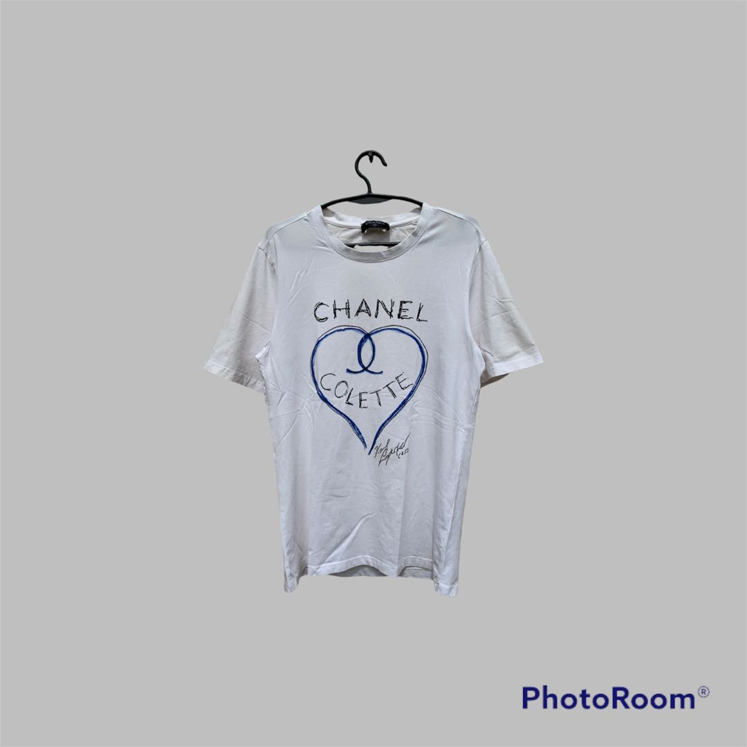 Chanel x Colette T-shirt, Luxury, Apparel on Carousell
