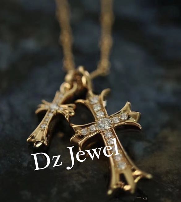 Chrome hearts gold pendant top