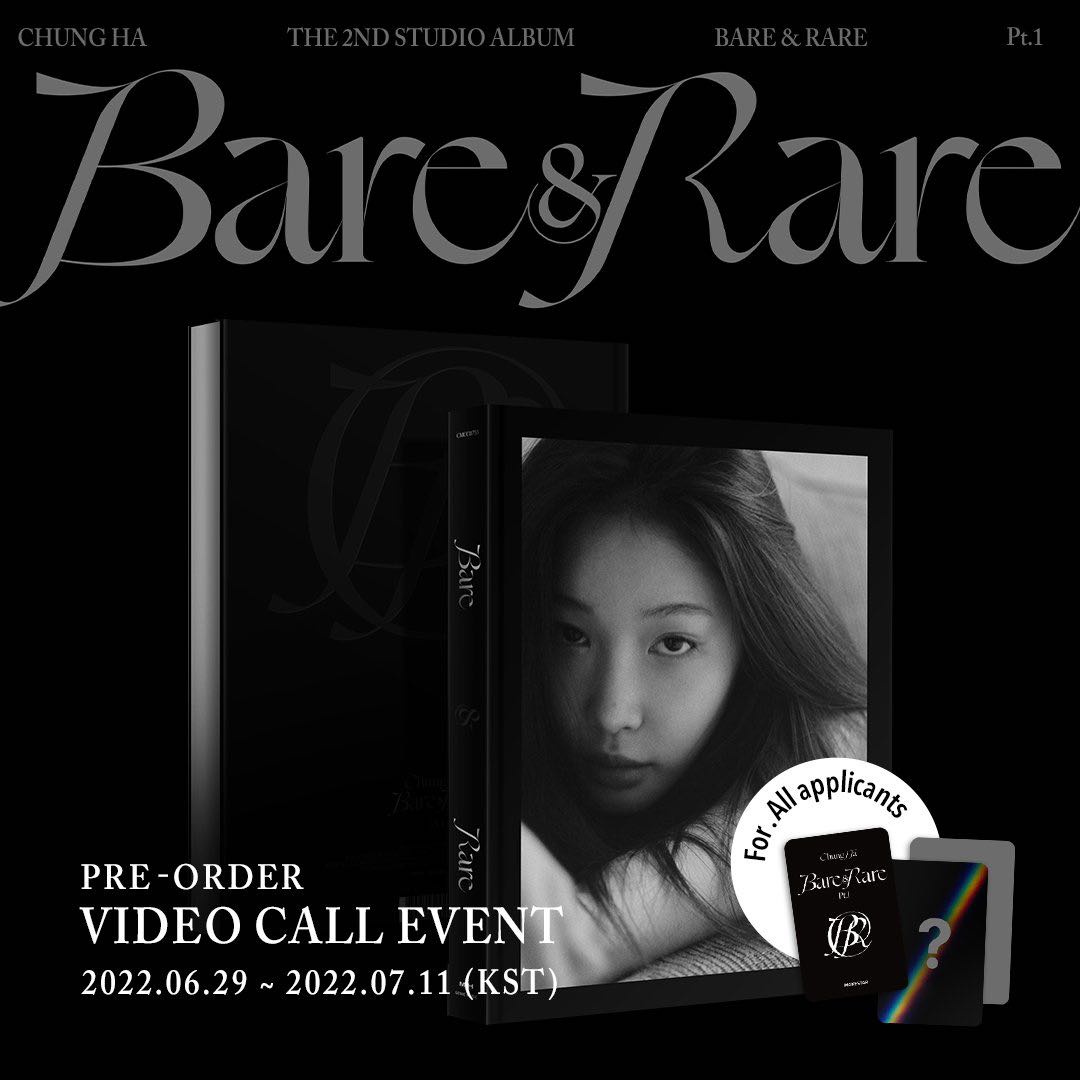 [Makestar] Chungha Bare&Rare, Hobbies & Toys, Memorabilia