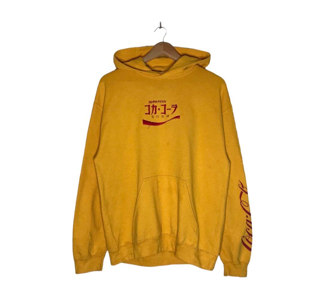 Coca Cola Japanese Script Hoodie Men s Fashion Coats Jackets