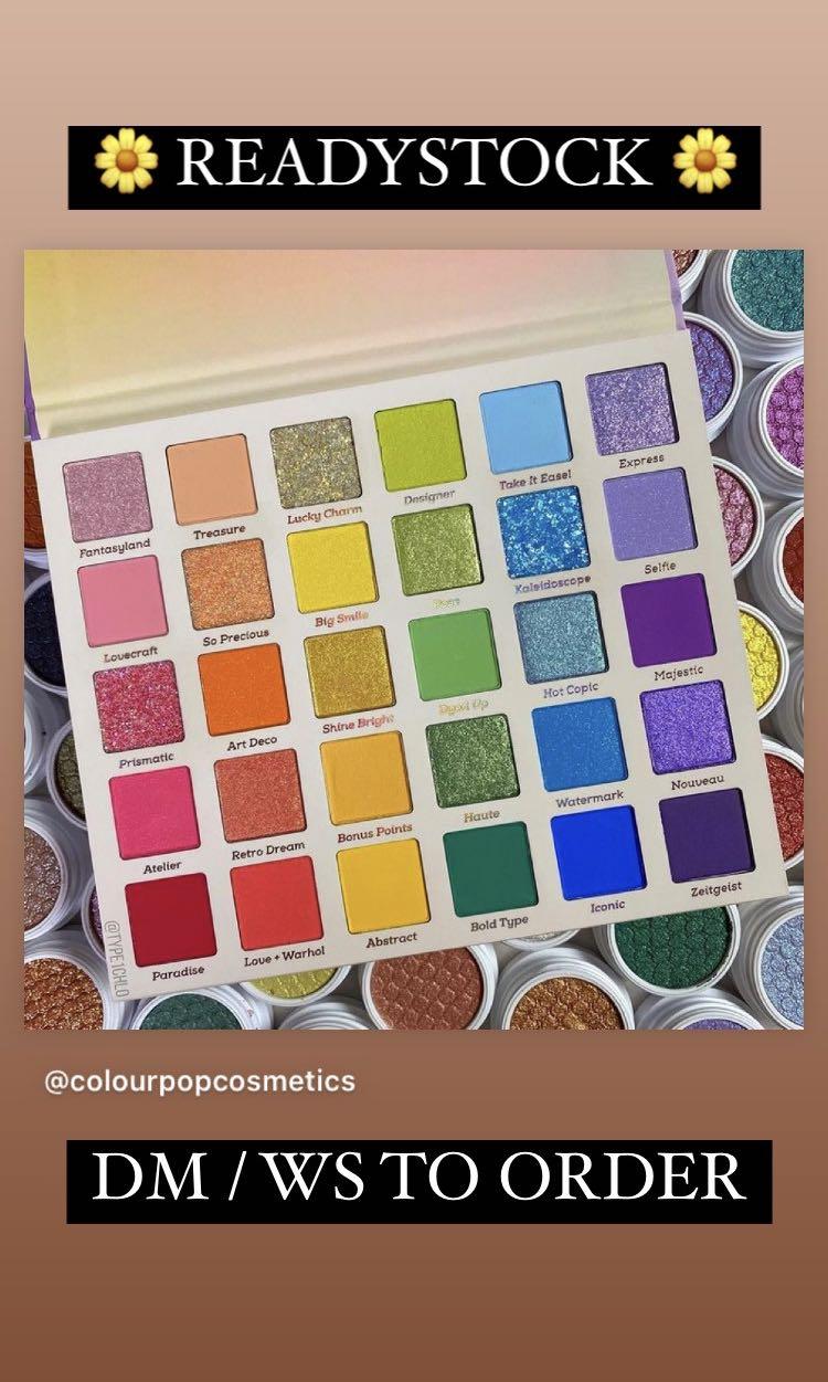 COLOURPOP FADE INTO HUE Beauty Personal Care Face Makeup on