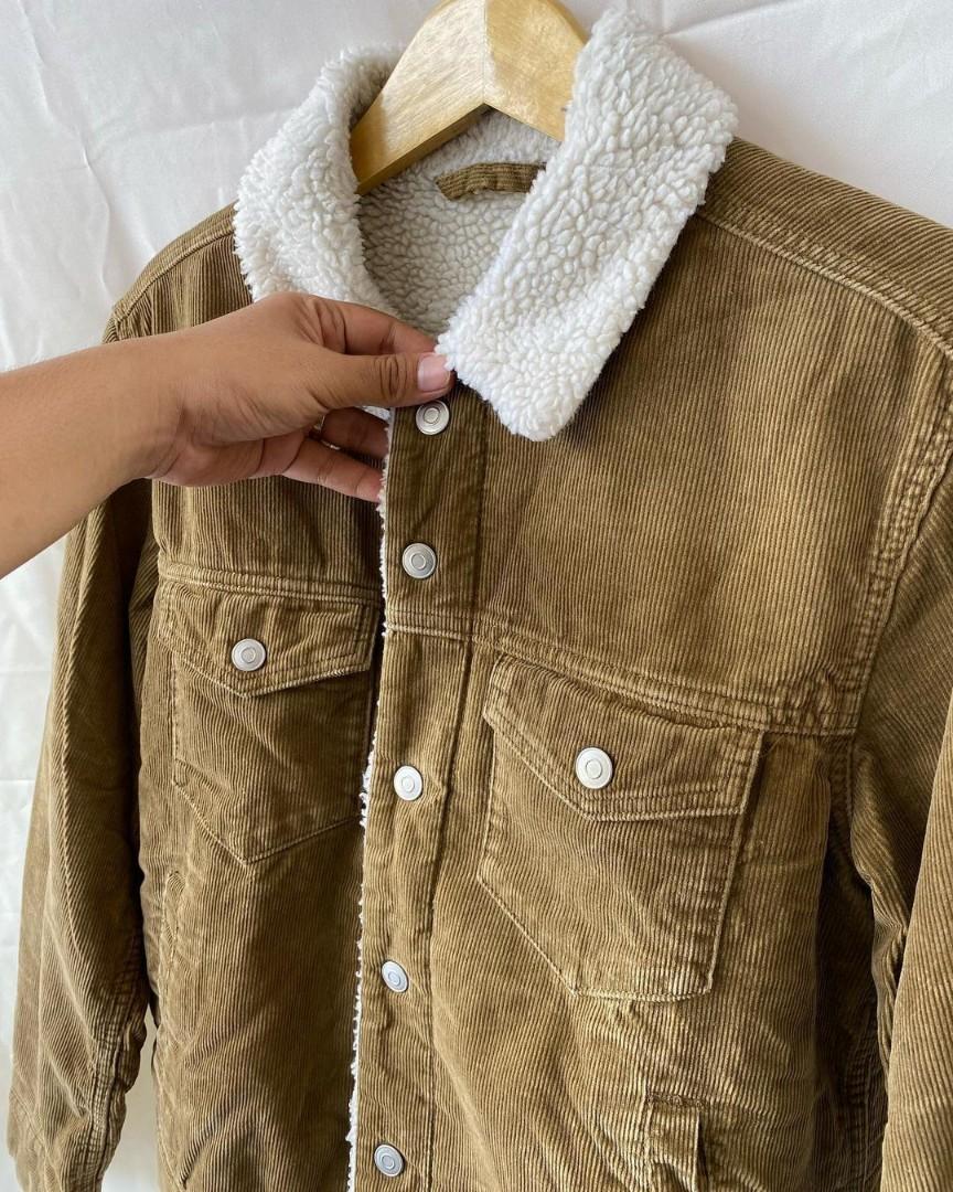 Corduroy sherpa, Fesyen Pria, Pakaian 