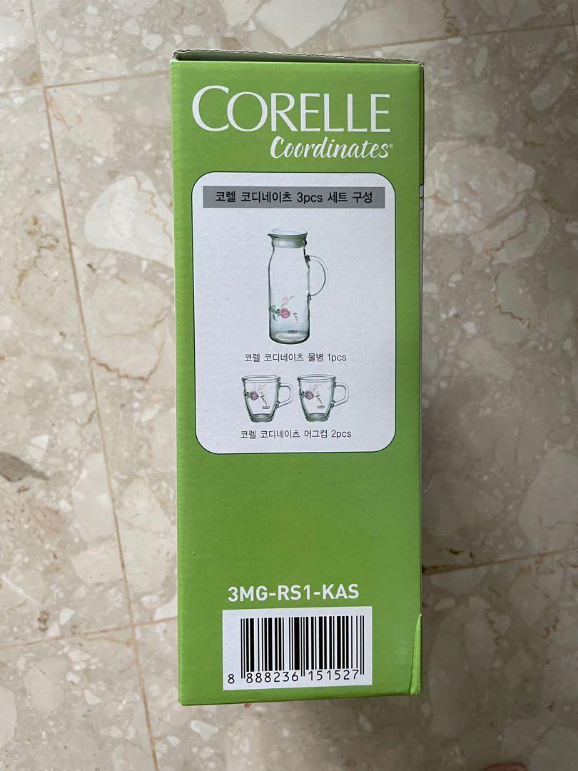 Corelle Coordinates 3piece Pitcher, Furniture & Home Living